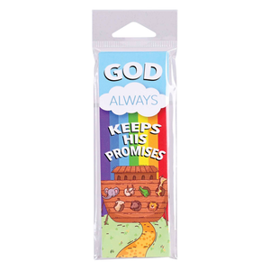 Packaged Bookmarks God Always 2X6 12-Pk