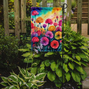 Carnations in Color Garden Flag