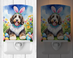 Bernedoodle Ceramic Night Light