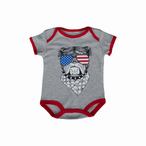 Patriot Bulldog Bodysuit