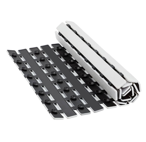 Purple Stone Pebbles Vinyl Non-Slip Bathtub Shower Mat