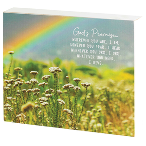 Tabletop Plaque Gods Promise