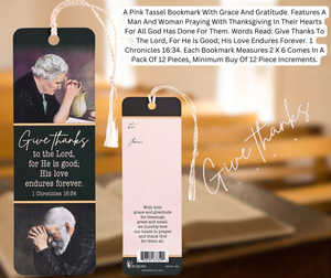 Tassel Bookmark Grace & Gratitude