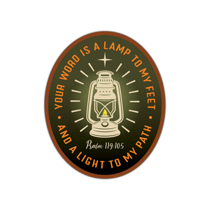 Sticker Lantern Your Word Is A Lamp