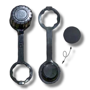 2 Rear Vent Screw Caps for Replacement Gas Can - Includes Rubber Gasket
