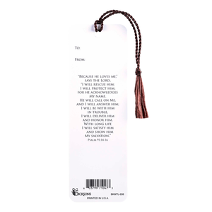 Tassel Bookmark He Rescued Ps. 91:14