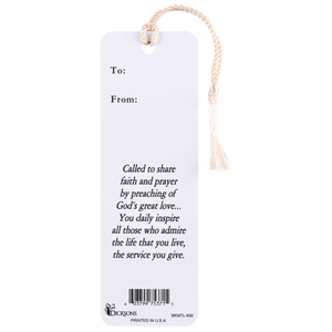 Tassel Bookmark Pastor Called To Share