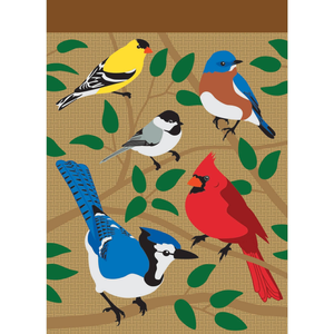 Garden 5 Songbirds Blap Flag