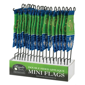 Fall Monogram Mini Flag