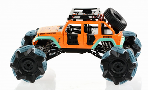 1:18 scale metal body truck with gesture controller and standard remote