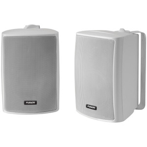 Fusion 4" Compact Marine Box Speakers - (Pair) White - 878816006567 Fusion 4" Compact Marine Box Speakers - (Pair) White - 878816006567