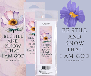 Packaged Bookmarks Be Still & Know 12-Pk