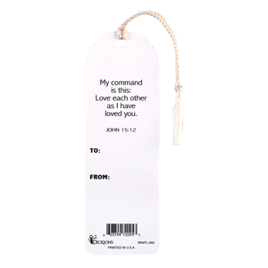Tassel Bookmark Love Each Other As I