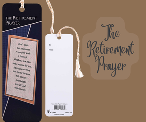 Tassel Bookmark Retirement Prayer - Men