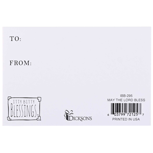 Itty Bitty Card May The Lord Bless You