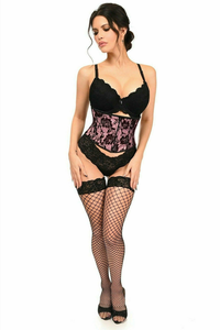 Lavish Lace Overlay Mini Cincher
