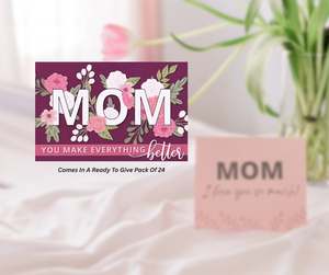 Itty Bitty Card Mom You Make Everything