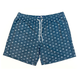 Island Bum Nautical Flag Swim Trunks