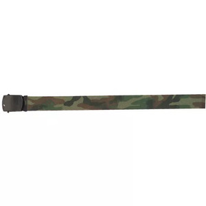 44" Roller Web Belt, 12 Pack Black Buckle - Olive Drab Camoflauge