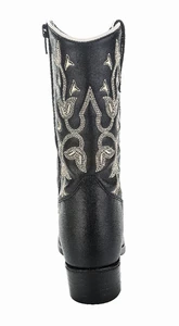 TuffRider Children's Black Floral Western Boot