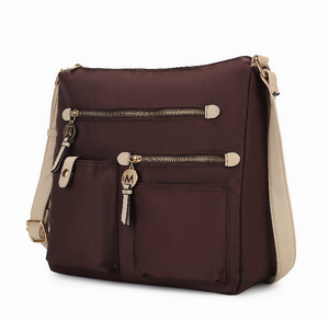 Serena Color-Block Nylon Women's Shoulder Bag