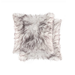 18" X 18" X 5" Gradient Chocolate Faux Pillow 2 Pack - 614486180134