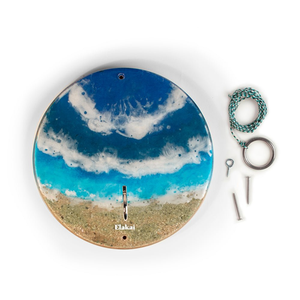 The Beach Epoxy Resin Wayfarer Art Hook Ring Game
