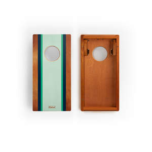 Gidget Surf Mahogany Pathfinder Cornhole Board Set