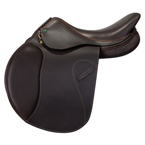 Henri de Rivel Memor-X Close Contact Youth Saddle - Australian Nut - 15 - X-Wide