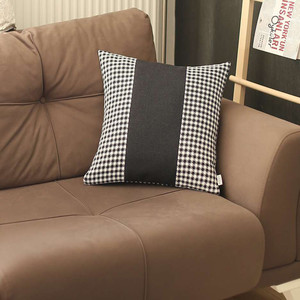 Black Houndstooth Decorative Throw Pillow - 808230078031 Black Houndstooth Decorative Throw Pillow - 808230078031