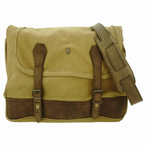 Tuscany Green Canvas Unisex Crossbody/Messenger Bag