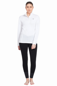 TuffRider Ladies Kirby Kwik Dry Long Sleeve Show Shirt