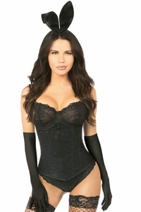 Lavish Lace Cincher Bunny Corset Costume