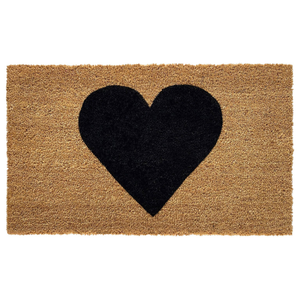 Calloway Mills Black Heart Doormat