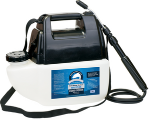 Empty battery powered sprayer