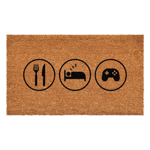 Calloway Mills Eat Sleep Games Doormat