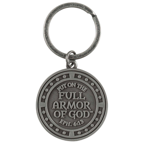 Keyring Full Armor Of God Ant Silver Zinc A