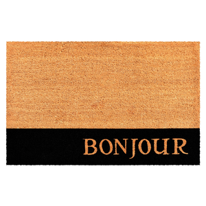 Calloway Mills Bonjour Black Stripe Doormat