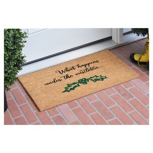 Calloway Mills Christmas Mistletoe Doormat
