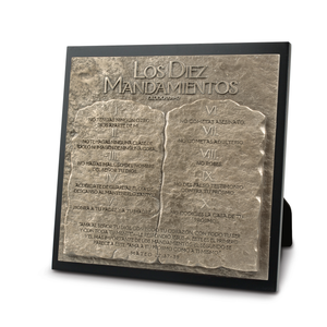Spanish Plaque Los Diez Mandamientos