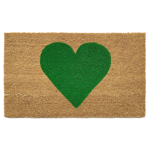 Calloway Mills Green Heart Doormat