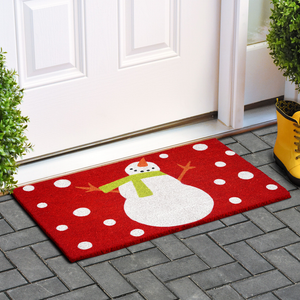Calloway Mills Christmas Holiday Snowman Doormat