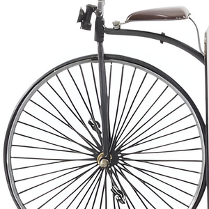 c1870 High Wheeler Bicycle Bookends