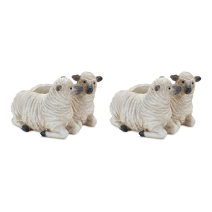 Sheep Couple Planter 