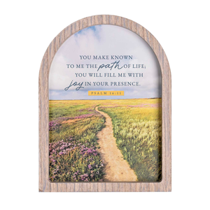 Framed Arch You Make Known To Gray 11x15