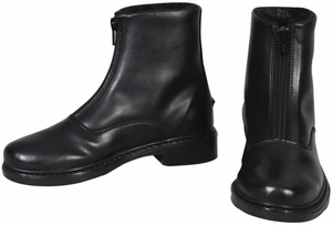 TuffRider Children's Starter Winter Fleece-Lined Front Zip Paddock Boots