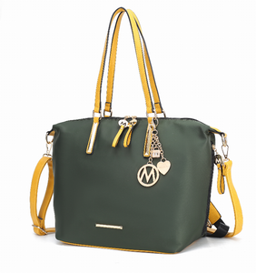 Layla Solid Tote + Backpack