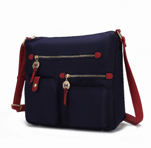 Serena Color-Block Nylon Women's Shoulder Bag