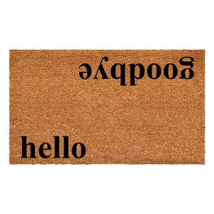 Calloway Mills Bookman Hello Goodbye Doormat