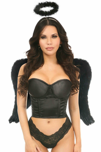 Lavish Sexy Night Angel Corset Costume